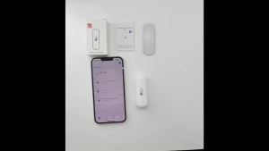 iHseno | Tuya Wifi/Zigbee Temperature And Humidity Sensor Indoor Thermometer Smart Life Control For Home Work With Alexa Google Assistant