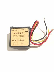 MODUL BLITZ PESAWAT 12VOLT UNTUK MOTOR DAN MOBIL