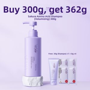 ASAKA | Amino Acid Anti-Dandruff Cherry Blossom Volumizing Nourishing Shampoo