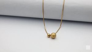 KALUNG TITANIUM BOLA BIG SMALL PERHIASAN ANTI KARAT&ANTI LUNTUR || Bandar Titanium ACC