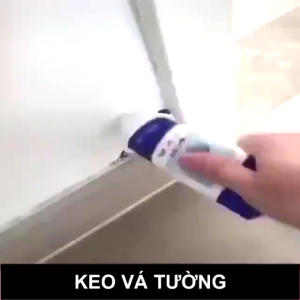 Kem Vá Tường Keo Trám Tường Đa Năng Che Vết Nứt Sửa Chữa Tường Nhà tặng kèm bộ dụng cụ