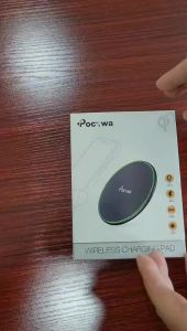 Wireless Charger for Samsung Galaxy S24 S23 S22 S21 S20 S10 S9 S8 Galaxy Note 20 10 9 8 Fast Wireless Charging Pad Compatible with iPhone 16 15 14 13 12 11 X XR XS