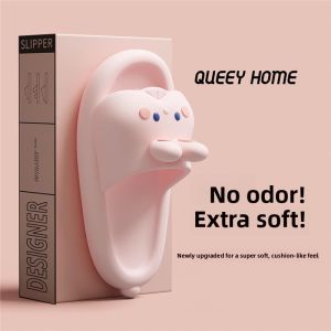 MONLEYTA | Anti-Odor Slip-Resistant Summer Womens Thick Sole Indoor Slippers