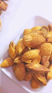 Kacang Almond Roasted 200 gram / Kacang Panggang / Kacang Arab / ALELAL STORE