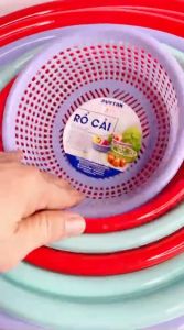 RỔ RAU/ RỔ CẢIRỔ GẠO DUY TÂN  - COMBO 40cm 46cm 50cm 56cm
