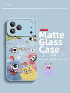 CIJING | Drop Protection Cartoon Full-body Case Cover New Model Matte Glass