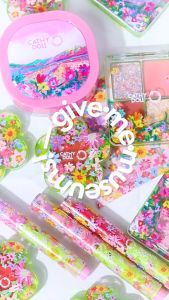 Cathy Doll Give.Me.Museums Blooming Eye Palette 1.8g x 4สี บลูมมิ่งอายพาเลท เคที่ดอลล์ อายแชโดว์