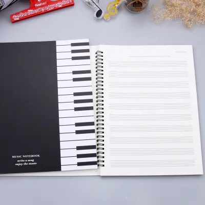 BEIQIANDAXIU | Music Manuscript Notebook with Theory A4