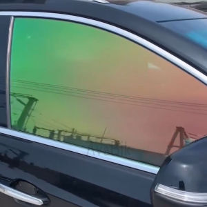 52cm x150/300/600cm Car Side Windshield 80% VLT Green Glass Tinting Vinyl Solar Chameleon Tint Film Nano Ceramic UV Proof