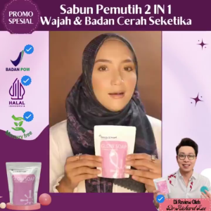 Beauty of Angel Glow soap - Sabun Mandi Sabun Antiseptik Melembabkan dan Mencerahkan Ori
