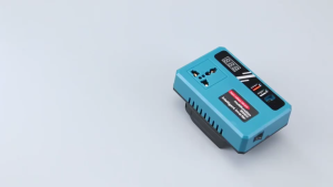 【จัดส่งจากกรุงเทพฯ】120W เครื่องแปลงไฟ DC 18V ถึง220V ตัวแปลงอินเวอร์เตอร์สำหรับเครื่องใช้ในบ้านแหล่งจ่ายไฟอินเวอร์ทเตอร์สำหรับแบตเตอรี่ Makita 18V