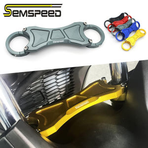 SEMSPEED รถจักรยานยนต์ CNC ขาตั้งยึดสำหรับตัวหน่วงการสั่นสะเทือนด้านหน้าสมดุลยามาฮ่า XMAX 400 300 250 125 V2 2021-2023