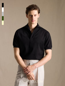 Silk-Like Cotton Lightweight Quick-Dry Polo Shirt