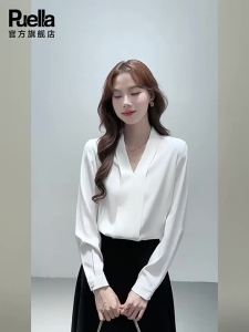 puella | Fashionable French Style Office Commute Inner Shirt
