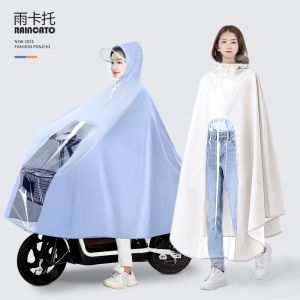 Áo Mưa Xe Đạp Điện Dày Dặn Cho Nữ Áo Mưa Xe Đạp Chuyên Dụng Cho Người Lớn Áo Mưa Xe Đạp Điện Chống Nước Toàn Thân Mùa Hè 2023