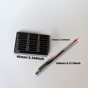 Multiple color aluminum metal password book with an iron pen suitable for Bitcoin password cryptocurrency password safe