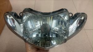 Bộ Pha sirius đầu lớn mica màu khói - bóng 24 hạt led 20w rất đẹp