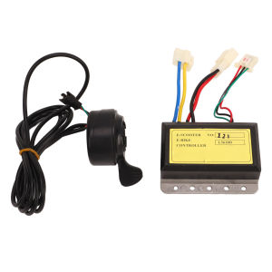 12V 250W 2Pcs Set DC Motor Speed Controller and Thumb Throttle Motorcycle Scooter Tricycle Speed Controller Kit