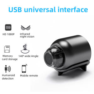 1080P HD Mini CCTV Camera Wireless WIFI Remote Control Camera Home Indoor Smart Plug-in Night Vision Monitor