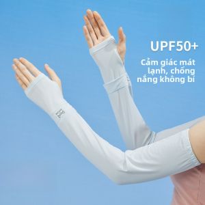 MiiOW | Tay lụa băng chống nắng MiiOW mùa hè 2024 Tay lụa băng chống tia UV rộng rãi cho nam và nữ khi lái xe và đi xe đạp ngoài trời