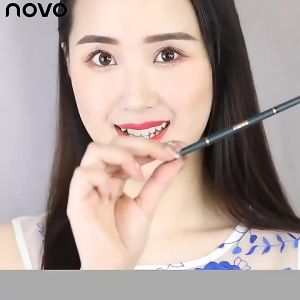 NOVO Eyebrow Pencil 💄 NOVO小三角眉笔 Pensil Kening Kalis Air Tahan Lama Mudah Pakai Waterproof Long-Lasting Beginner Anti Smudge