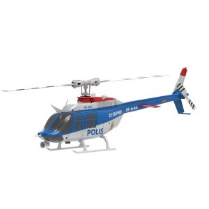 JDD[Fast Delivery][Original Available] Rhsky Brushless C138 Pro Rc Helicopter 2025 Bell 206 Scale Fuselage 6g Gyro Auto Hover Birthday Gift