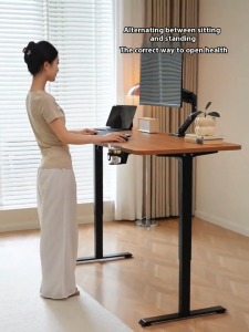 Global Electric Standing Desk Automatic Adjustable Height Computer Table Smart Lifting Ergonomic Gaming/Office/Study Table Desk