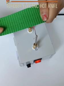 Mount Bench Hot Cutter Nylon Rope Cutter Heat Cutting Knife Hot Webbing Cutting Tool Electric Rope Cutter for Ribbon Cutting