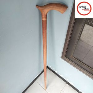 tongkat jalan kayu nagasari motif cula spesial C07