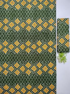 Kain batik cap garutan premium / kain batik cap halus 2x1meter batik dua warna