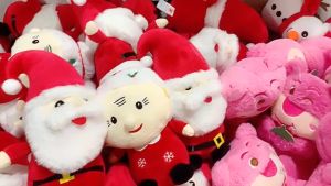 Thú nhồi bông ông già Noel bà già Noel người tuyết đáng yêu - Size 22cm - Quà tặng Noel đón giáng sinh vui vẻ.