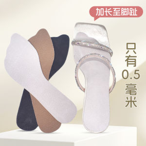 0.5mm Ultra-Thin Sandals Non Slip Insole High Heel Shoes Slip-on Not Heel Real Pigskin Paste Matte Leather Summer