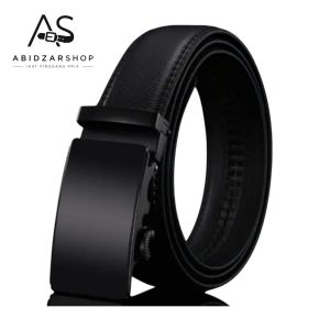 Abidzarshop08 - Ikat Pinggang Pria Dewasa - Ikat Pinggang Pria trendy - Ikat pinggang masa kini - Men Belt - Ikat Pinggang Model Rel - Ikat Pinggang Pria Kulit PU  - Sabuk Pria Masa Kini - Ikat Pinggang Cowok -  Gesper Cowok  - Sabuk pinggang pria de