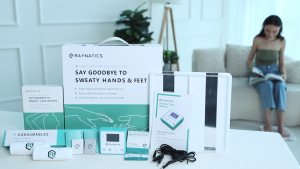 Raynatics Total Full Set Hand Foot Underarms Care Machine to Cure Sweating of Sweaty Palms Feet and Armpits