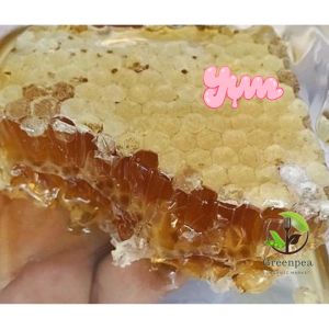 รวงผึ้ง ฉ่ำๆ 100% 300กรัม รังผึ้ง *น้ำผึ้งเข้มข้นเต็มรวง Honey combชมภูไพร