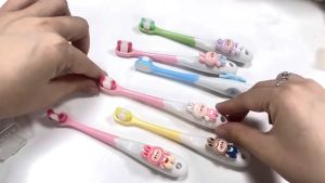 LAKOE Sikat Gigi Pelatihan Anak Labubu Baby Toothbrush Lembut