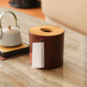 Creative Nordic Side Tissue Box Toilet Chart Drum For Home Living Room Toilet Paper Box Storage Box Tissue Box