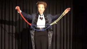 Sulap Linking Rope - Alat Sulap tali saling mengait - KZ030