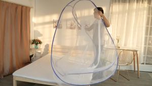 มุ้งหอพัก มุ้ง มุ้งกันยุง พกพาสะดวก มุ้งโดม มุ้งขนาดใหญ่ มุ้งตราหัวม้า มุ้งเตนท์ ขนาด3.5ฟุต/4ฟุต/5ฟุต/6ฟุต