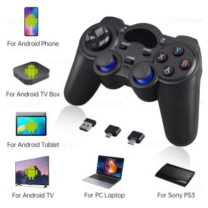 Gaming Controller Gamepad Joystick Windows/Android/PS Games Stick Wireless 24Ghz Tanpa Jeda Gaming Controller