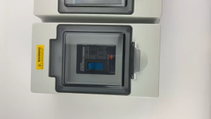 2P MCCB Molded Case Circuit Breaker Waterproof Box 160A 200A 250A with Lock Outdoor IP65 Distribution Box Dustproof Rainproof Electrical Enclosure for Factory Home