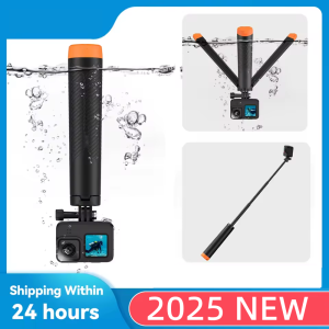 Roreta New Underwater Buoyancy bar Diving Extendable Selfie Stick Tripod For Gopro Insta360 DJI OSMO Action Camera Accessories