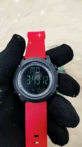 MY STOCK Watch Jam Tangan Lelaki Sport Digital Men Watch Rubber Strap LED Fashion  Boy Dewasa Remaja Sekolah Light