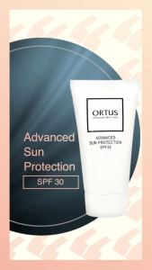Ortus Officinal Skincare - Advanced Sun Protection SPF30 (50ml) | Protection against Sunburn Dry-Cracked Skin.