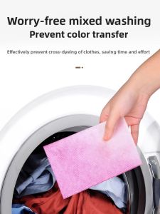 MONLEYTA | Color Guarding Laundry Sheets Absorbing Color Preventing Cross Contamination For Mixed Washes Compatible With Washing Machines