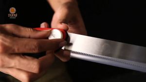 Ikura Tools Gergaji Ryoba Jepang 1 Sisi Gergaji Kayu 10 Inch Lentur - Gergaji Manual Tangan Model Jepang 1 Sisi Mata Japanese Hand Saw 10" Rip Cut Cross Cut Single Edge - Gergaji Kayu Bambu Triplek MDF Playwood Ranting Dahan Pohon IKR-JHS203