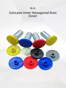 Nylon Internal Hexagonal Dust Cap DIN7991 Countersunk Screw Sealing Parts Protective Caps Waterproof Hats for Mechanical Hardware