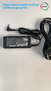 Sạc Laptop ASUS 19V -  2.37A (45W) chân Nhỏ 4.0x1.35mm - đường kính đầu sạc 4mm - hàng Thay Thế Mới - OEM