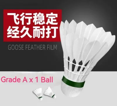 Bola Raket Badminton Bulu Tangkis Shuttlecock Badminton Ball Duck Hairball 12pcs pack barrel resistant stable competition training
