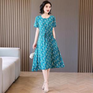 ZIYINGCHA | High-end Summer Floral Dress